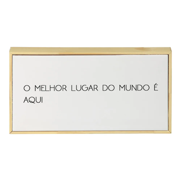 Wood Azule: O Melhor Lugar do Mundo é Aqui